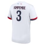 Maillot PSG Exterieur 2024 2025 Kimpembe