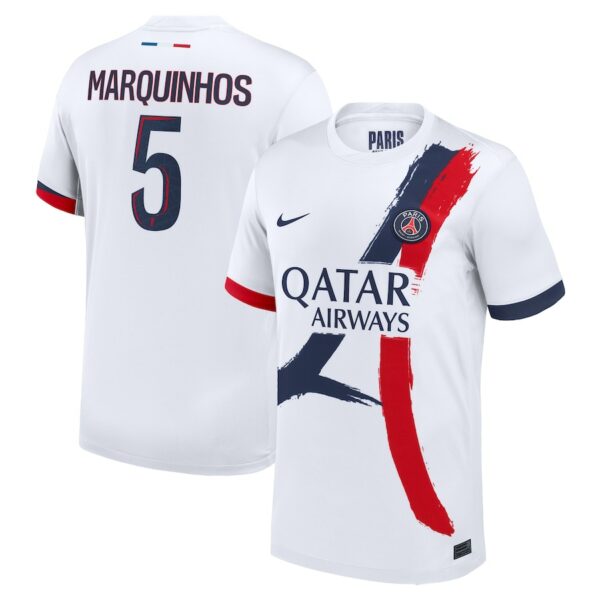 Maillot PSG Exterieur 2024 2025 Marquinhos