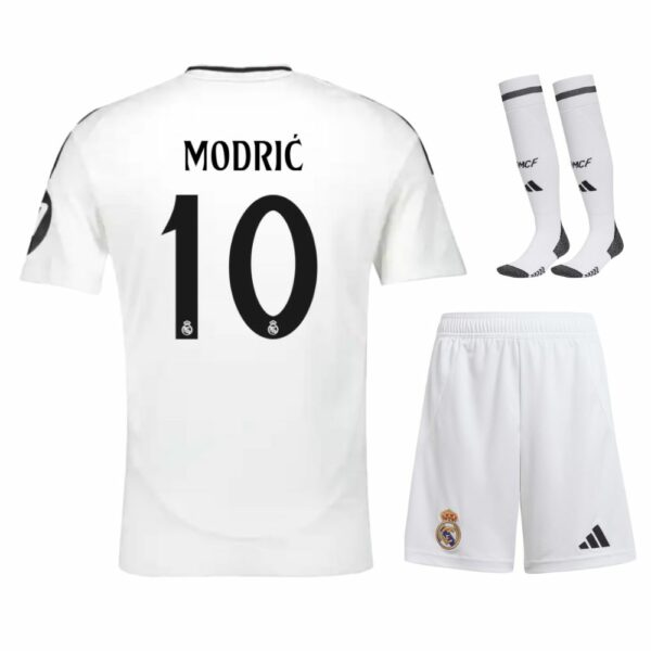 Maillot Kit Enfant Real Madrid Domicile 2024 2025 Modric