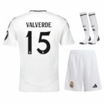 Maillot Kit Enfant Real Madrid Domicile 2024 2025 Valverde