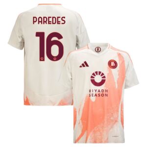 Maillot AS Roma Exterieur 2024 2025 Paredes