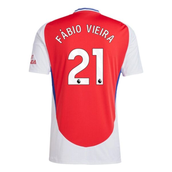 Maillot Arsenal Domicile 2024 2025 Fu00e1bio Vieira