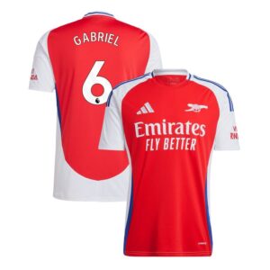 Maillot Arsenal Domicile 2024 2025 Gabriel