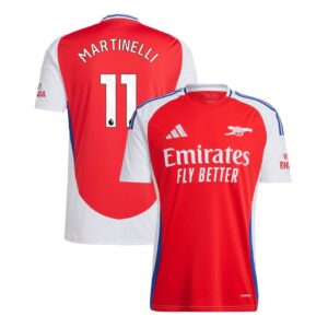 Maillot Arsenal Domicile 2024 2025 Martinelli