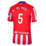 Maillot Kit Enfant Atletico Madrid Domicile 2024 2025 De Paul