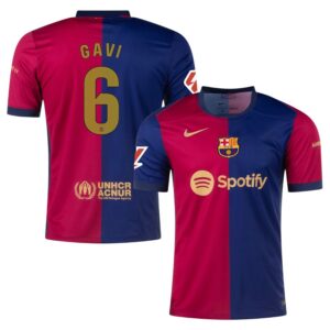 Maillot Barca 2024 2025 Domicile Gavi