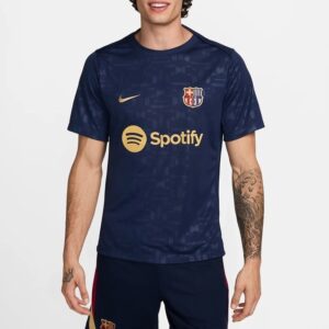 Maillot Barca Pre Match 2024 2025 Bleu