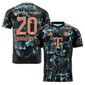 Maillot Bayern Munich Exterieur 2024 2025 Ibrahimoviu0107