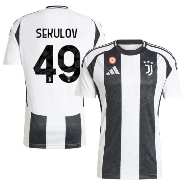 Maillot Juventus Domicile 2024 2025 Sekulov