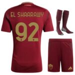 Maillot Kit Enfant AS Roma Domicile 2024 2025 El Shaarawy