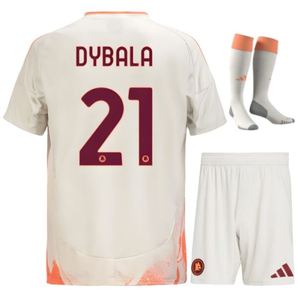 Maillot Kit Enfant AS Roma Exterieur 2024 2025 Dybala