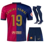 Maillot Kit Enfant Barca 2024 2025 Domicile Lamine Yamal