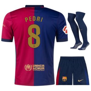 Maillot Kit Enfant Barca 2024 2025 Domicile Pedri