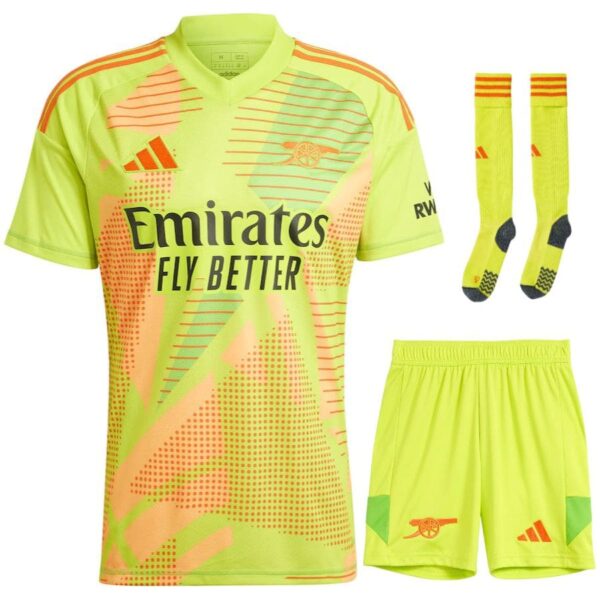 Maillot Kit Enfant Domicile Arsenal 2024 2025 Gardien