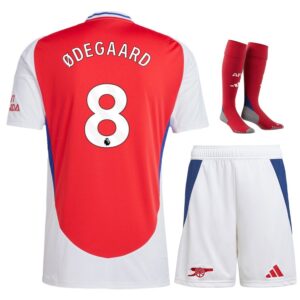 Maillot Kit Enfant Domicile Arsenal 2024 2025 u00d8degaard