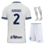 Maillot Kit Enfant Inter Milan Exterieur 2024 2025 Dumfries