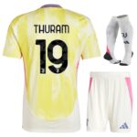 Maillot Kit Enfant Juventus Exterieur 2024 2025 Thuram