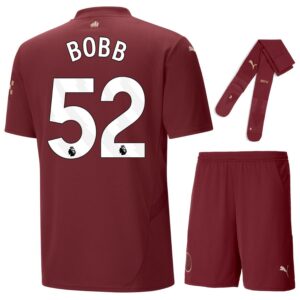 Maillot Kit Enfant Manchester City Third 2024 2025 Bobb