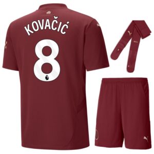 Maillot Kit Enfant Manchester City Third 2024 2025 Kovacic