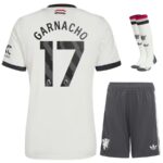 Maillot Kit Enfant Manchester United Third 2024 2025 Garnacho