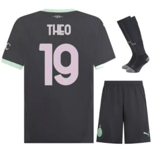 Maillot Kit Enfant Milan AC Third 2024 2025 Theo