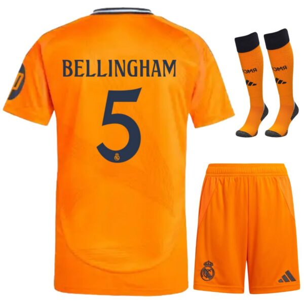 Maillot Kit Enfant Real Madrid Exterieur 2024 2025 Bellingham