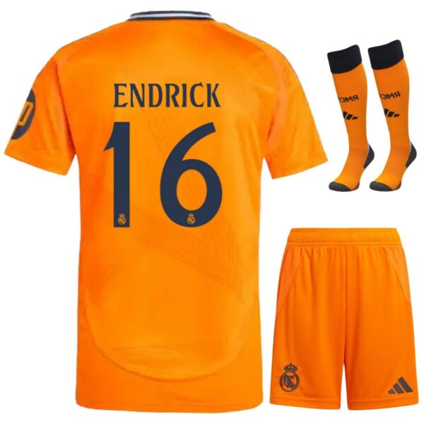 Maillot Kit Enfant Real Madrid Exterieur 2024 2025 Endrick