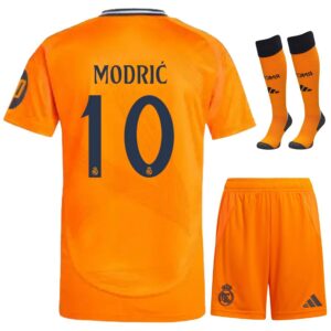 Maillot Kit Enfant Real Madrid Exterieur 2024 2025 Modriu0107