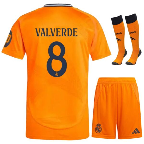 Maillot Kit Enfant Real Madrid Exterieur 2024 2025 Valverde