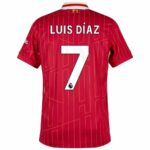 Maillot Liverpool Domicile 2024 2025 Luis Diaz