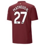 Maillot Kit Enfant Manchester City Third 2024 2025 Matheus N.