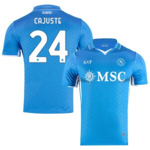 Maillot Naples Domicile 2024 2025 Cajuste