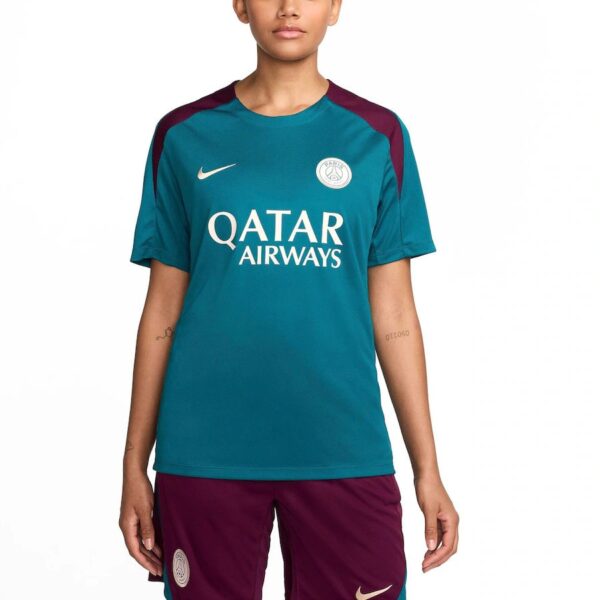 Maillot PSG Pre Match 2024 2025 Turquoise