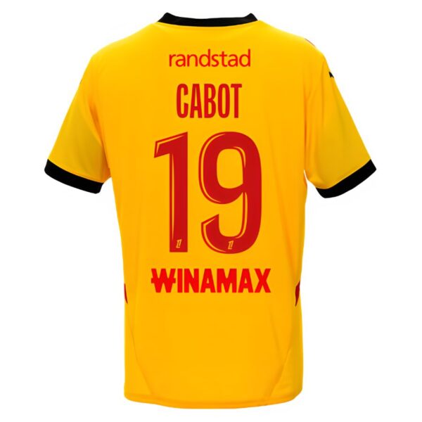 Maillot RC Lens Domicile 2024 2025 Cabot