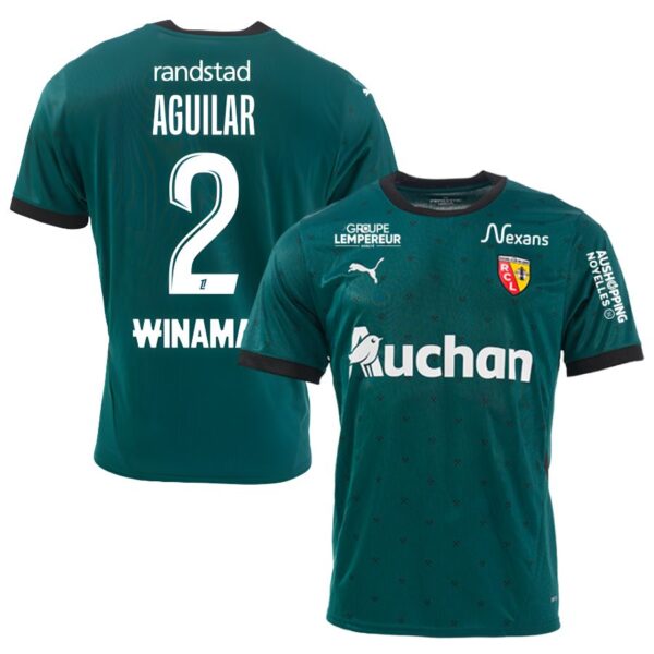 Maillot RC Lens Exterieur 2024 2025 Aguilar