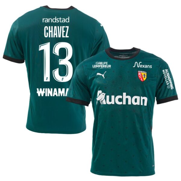 Maillot RC Lens Exterieur 2024 2025 Chavez