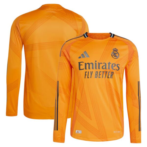 Maillot Real Madrid 2024 2025 Exterieur Manches Longues