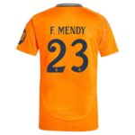 Maillot Kit Enfant Real Madrid Exterieur 2024 2025 Mendy