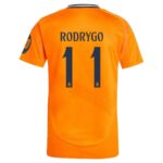 Maillot Kit Enfant Real Madrid Exterieur 2024 2025 Rodrygo