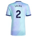 Maillot Kit Enfant Third Arsenal 2024 2025 Saliba